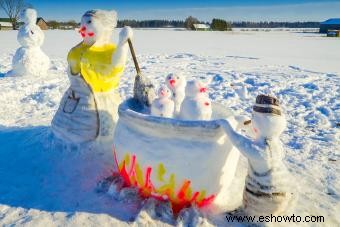 12 actividades en la nieve para ayudar a los niños a explorar la maravilla del invierno