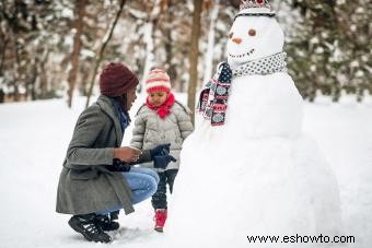 12 actividades en la nieve para ayudar a los niños a explorar la maravilla del invierno