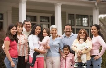 25 ideas para fotos familiares grandes que son inteligentes (y prácticas)