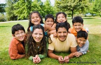 25 ideas para fotos familiares grandes que son inteligentes (y prácticas)