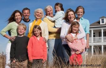 25 ideas para fotos familiares grandes que son inteligentes (y prácticas)