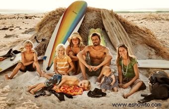 25 ideas para fotos familiares grandes que son inteligentes (y prácticas)