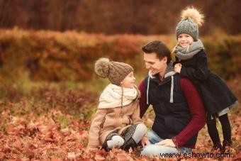 Ideas para fotos familiares de otoño que abrazan el espíritu de la temporada