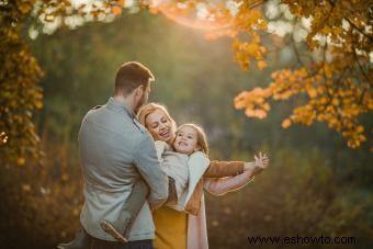 Ideas para fotos familiares de otoño que abrazan el espíritu de la temporada