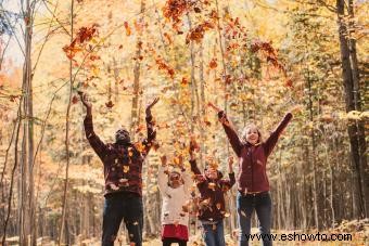 Ideas para fotos familiares de otoño que abrazan el espíritu de la temporada