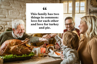 30 citas divertidas de Acción de Gracias para hacer sonreír a toda la familia