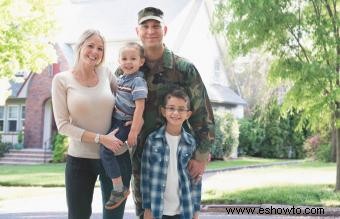 Pros y contras de unirse al ejército con una familia