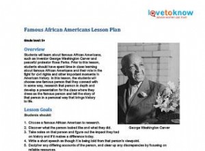 Planes de Lecciones para el Mes de la Historia Negra: Recursos Educativos para el Aula