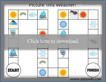 Divertidos juegos meteorológicos interactivos y de bricolaje para niños