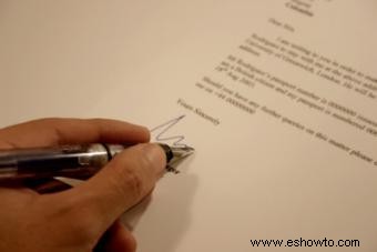 Cómo escribir una carta formal
