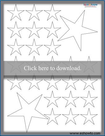 Plantillas de estrellas imprimibles gratis