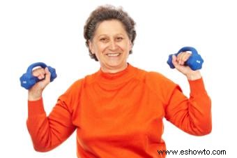 Guía de ejercicios de fuerza y ​​flexibilidad para personas mayores