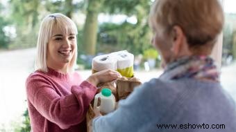 Cómo ayudar a los ancianos con las compras