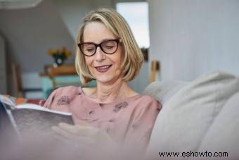 Peinados para mujeres mayores de 50 años con anteojos
