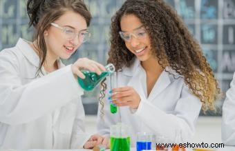 Proyectos y experimentos de química de la escuela secundaria