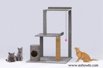 Construye tu propio árbol para gatos 