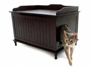 Muebles para Cajas de Arena de Gatos: Opciones Elegantes y Funcionales para tu Hogar