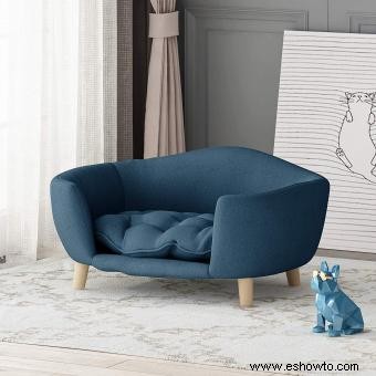 Opciones de camas y muebles de lujo para gatos 