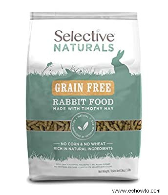 Las mejores marcas de alimentos para conejos para una mascota saludable