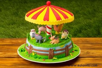 7 ideas de decoración para pasteles con temática de granja