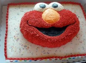 Decoración de pasteles de Elmo