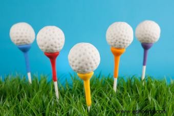 Diseños de pastel de golf