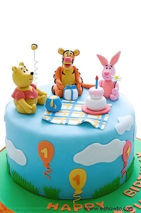 Diseños de pasteles de Winnie the Pooh