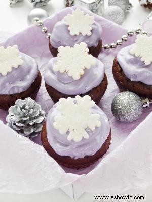 Ideas para decorar cupcakes navideños