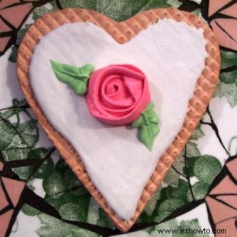 Ideas para decorar galletas en San Valentín