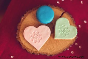 Ideas para decorar galletas en San Valentín