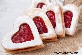 Ideas para decorar galletas en San Valentín