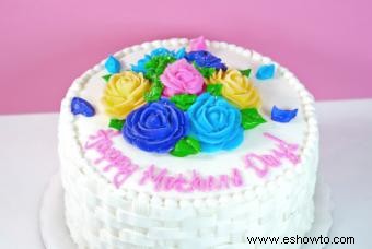 Ideas para decorar pasteles del Día de la Madre