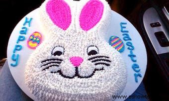Cuatro formas de decorar un pastel de conejo de Pascua