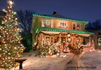 11 tipos de luces navideñas:consejos para una casa más luminosa