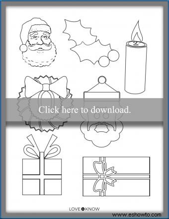 20 divertidas imágenes navideñas para imprimir y colorear