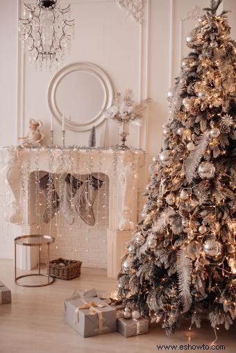 21 ideas inspiradas en el tema del árbol de Navidad