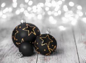 Adornos navideños negros:ideas y guía de compras