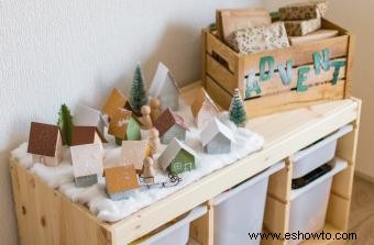 Ideas para exhibir un pueblo navideño:guía para la configuración ideal