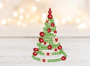 Cómo hacer un árbol de Navidad con cuentas: Guía paso a paso para principiantes