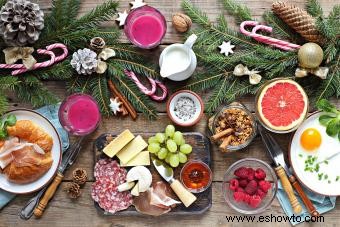 3 deliciosas ideas y recetas para el menú del brunch navideño