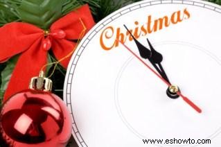 Reloj de cuenta regresiva de Navidad:una emocionante decoración navideña