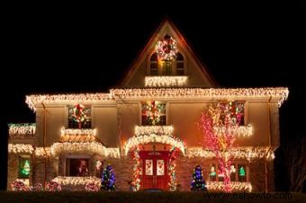 Decoraciones navideñas iluminadas para exteriores:ideas y consejos