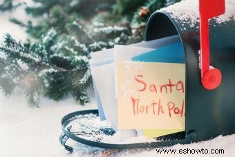 Cartas de Papá Noel gratis para que los niños las impriman en casa o las envíen por correo