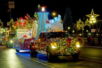 Desfile de Navidad iluminado:qué es y cómo encontrar uno