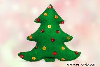 Plantillas imprimibles de árboles de Navidad e ideas para manualidades