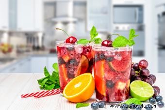 10 cócteles de frutas sin alcohol que saben a diversión