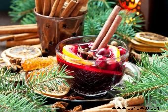 17 recetas de bebidas navideñas calientes para calentar las fiestas