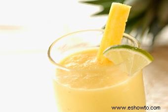 Fuzzy Navel Slush Receta:una bebida fresca y encantadora 