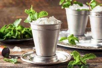 Recetas de julepe de menta sin alcohol:cócteles sin alcohol que son pura magia