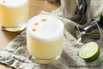 Recetas de pisco sour para un verdadero sabor peruano